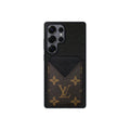 Tarjetero MagSafe LV Negro y Marrón Monogram