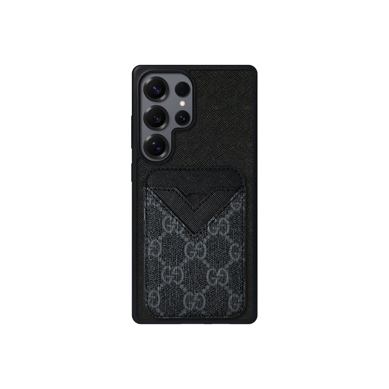 Tarjetero MagSafe GG Negro Monogram
