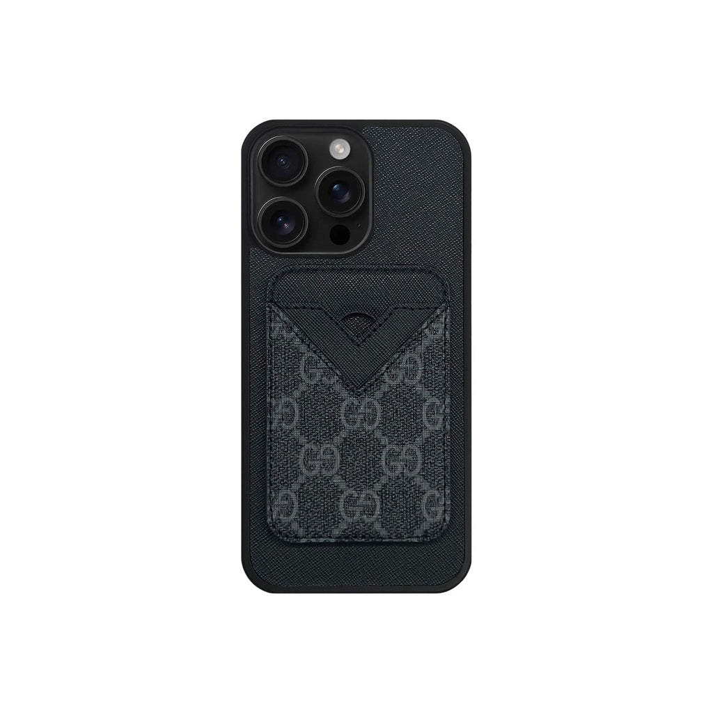 Tarjetero MagSafe GG Negro Monogram