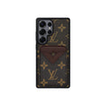 Set tarjetero MagSafe LV Monogram Marrón