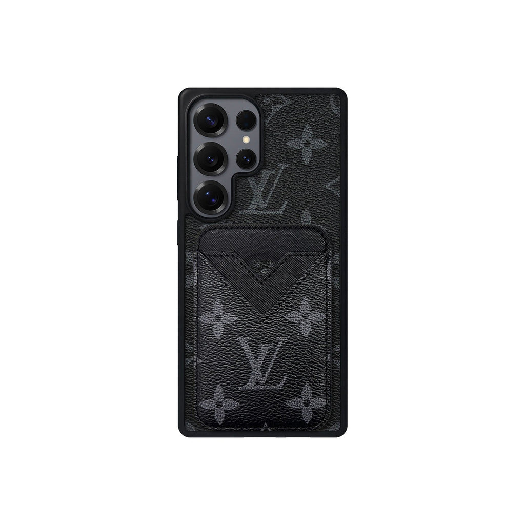 Set tarjetero MagSafe LV Monogram Negro