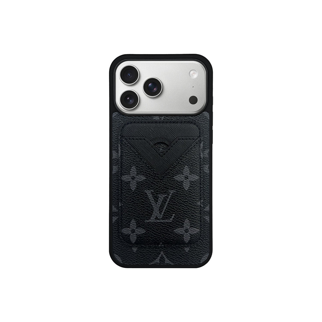 Set tarjetero MagSafe LV Monogram Negro