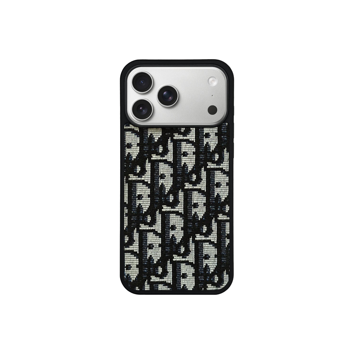 Funda MagSafe CD Negro Monogram para iPhone