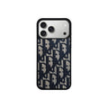 Funda MagSafe CD Azul Monogram para iPhone