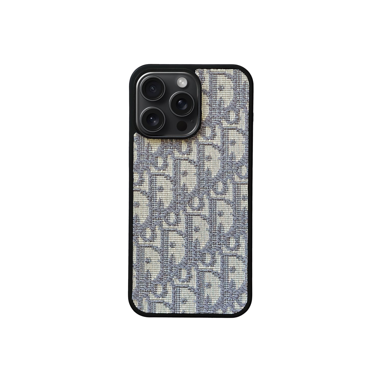 Funda CD Blanco Monogram para iPhone