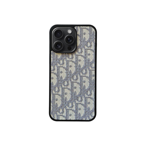 Funda CD Blanco Monogram para iPhone