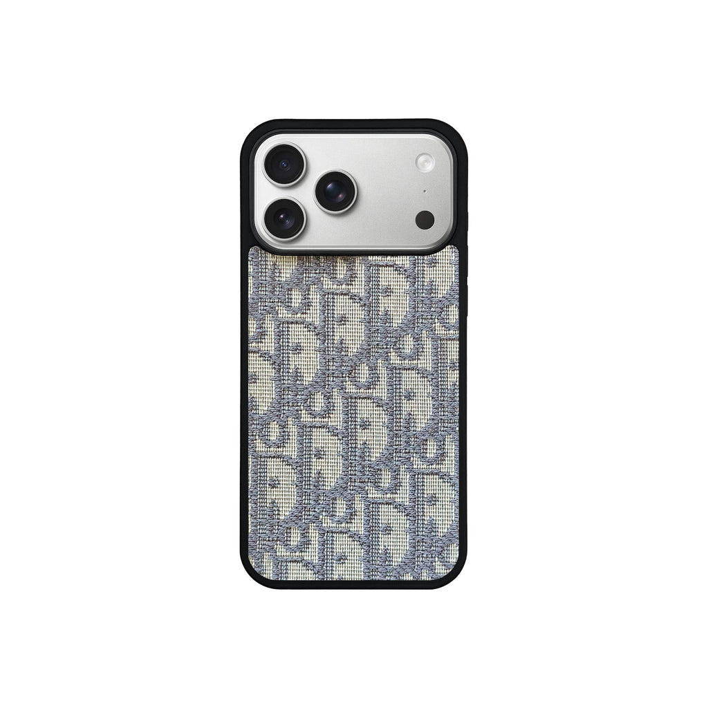 Funda CD Blanco Monogram para iPhone