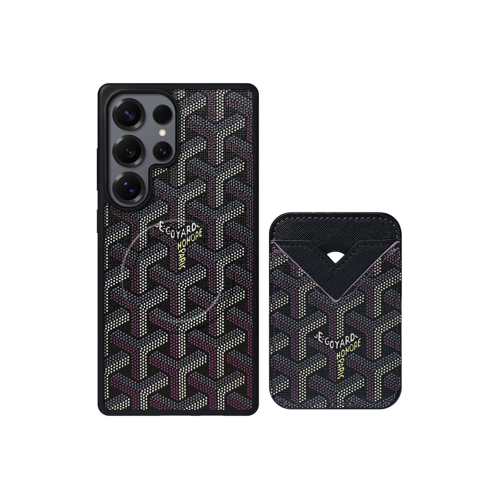 Tarjetero MagSafe Negro GYA Monogram