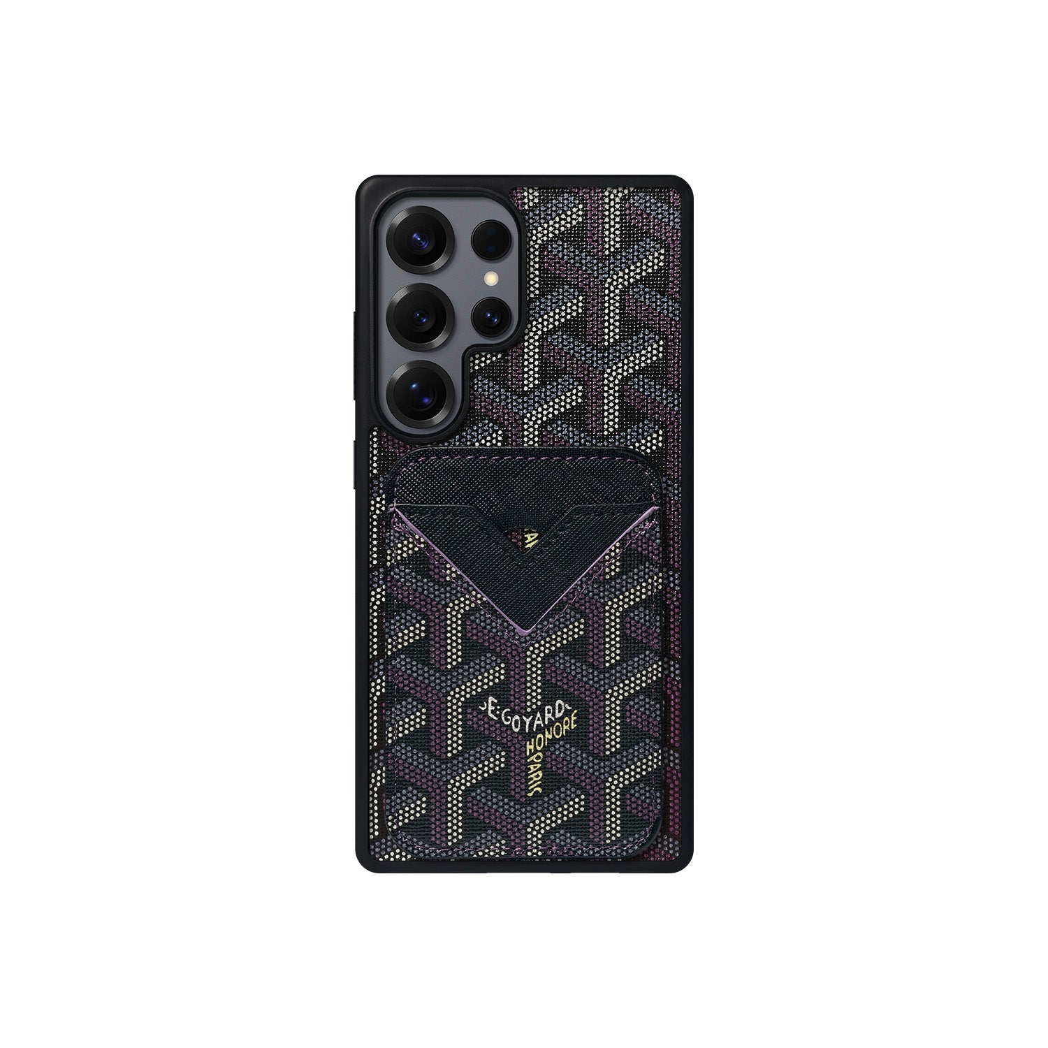 Tarjetero MagSafe Negro GYA Monogram
