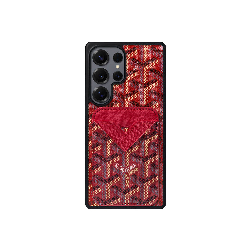Tarjetero MagSafe Rojo GYA Monogram