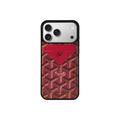 RED GYA MAGSAFE CARDHOLDER MONOGRAM
