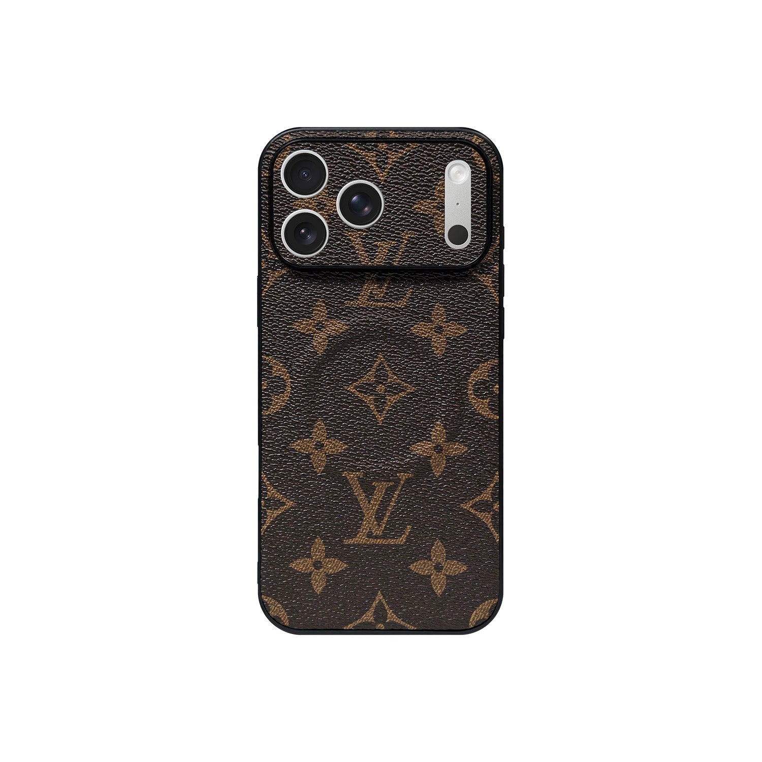 Funda MagSafe LV Marrón Monogram para iPhone