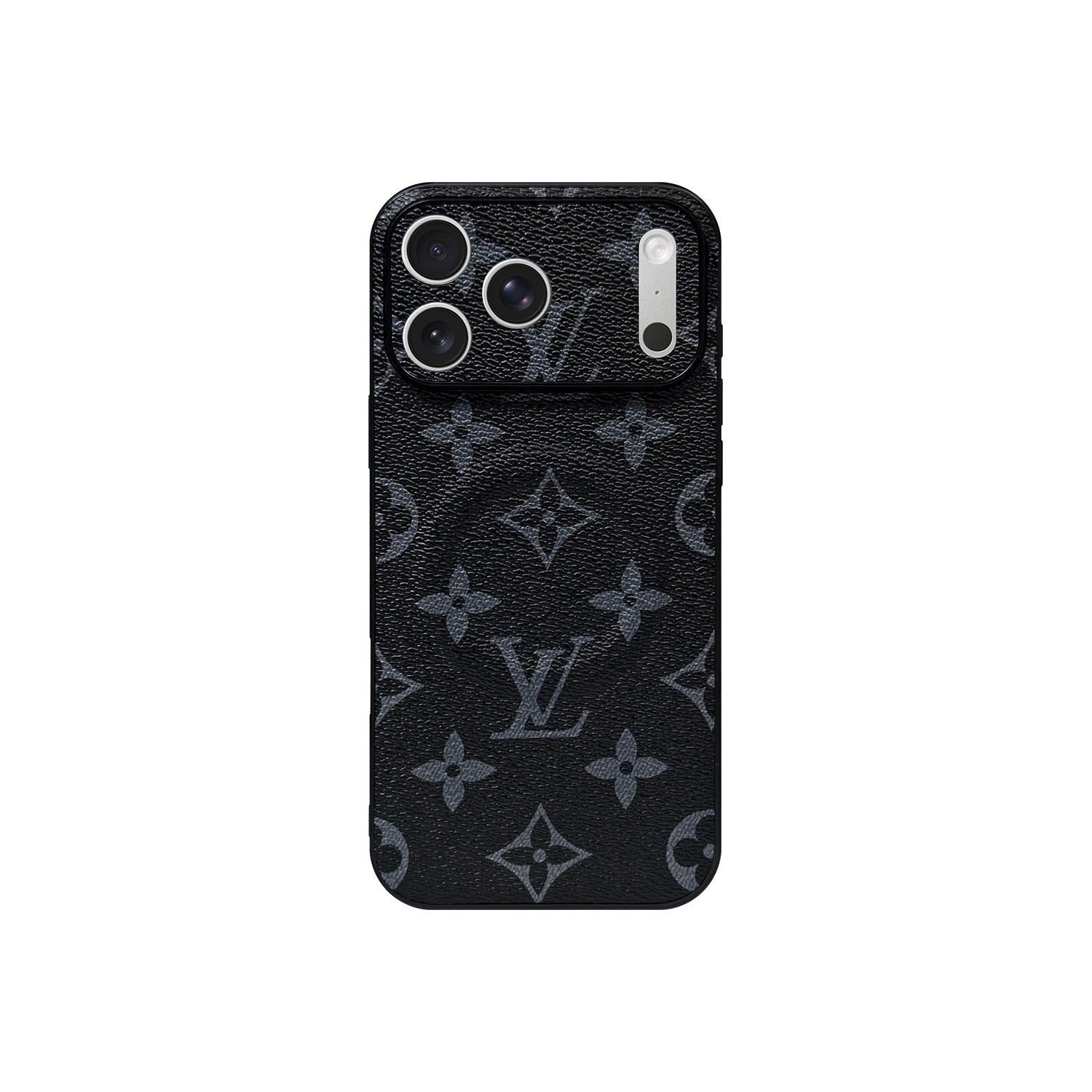 Funda MagSafe LV Negro Monogram para iPhone