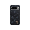 Funda con tarjetero LV Negro Monogram para Google Pixel