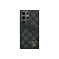 Funda con tarjetero LV Negro Classic para Samsung