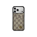 Funda con tarjetero GG Monogram para iPhone