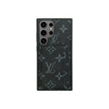 Funda con tarjetero Negro LV Monogram para Samsung