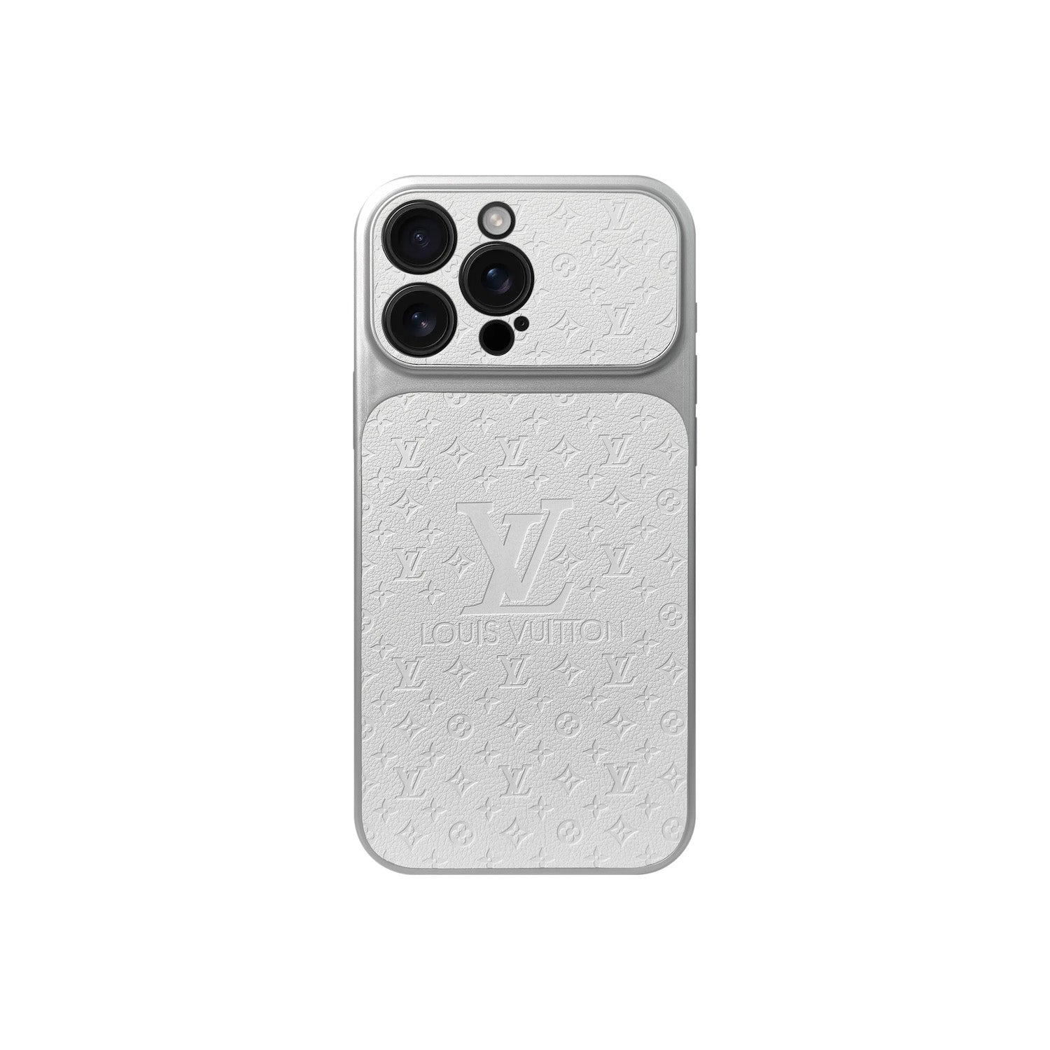 Funda LV Blanco Monogram para iPhone