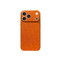 Funda DD Naranja Monogram para iPhone