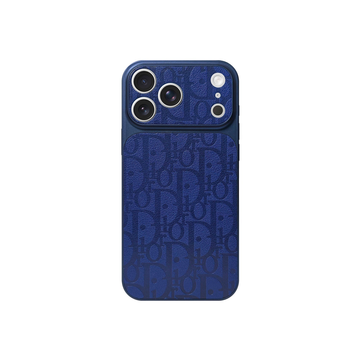 Funda DD Azul Monogram para iPhone