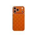 Funda GG Naranja Monogram para iPhone