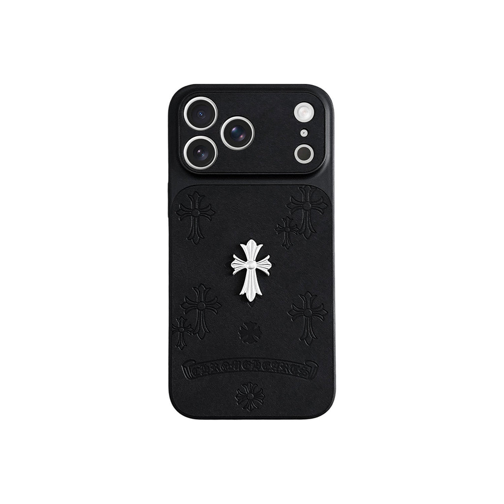 Funda CR Hearts Cross Pendant para iPhone