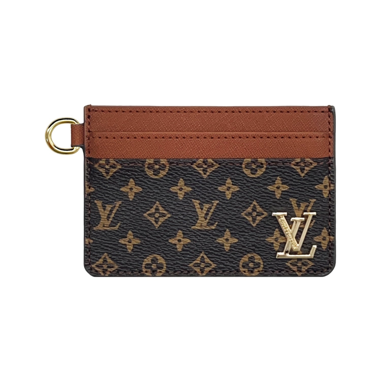 Tarjetero MagSafe LV Marrón Small Monogram