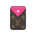 Tarjetero MagSafe LV Marrón/rosa