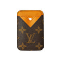Tarjetero MagSafe LV Marrón/naranja