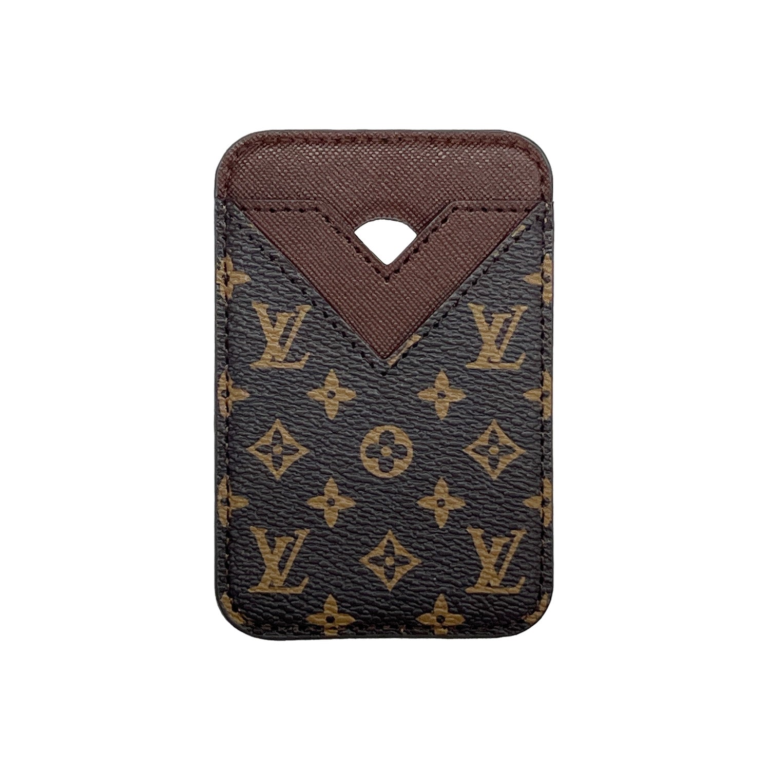 Tarjetero MagSafe LV Marrón Monogram