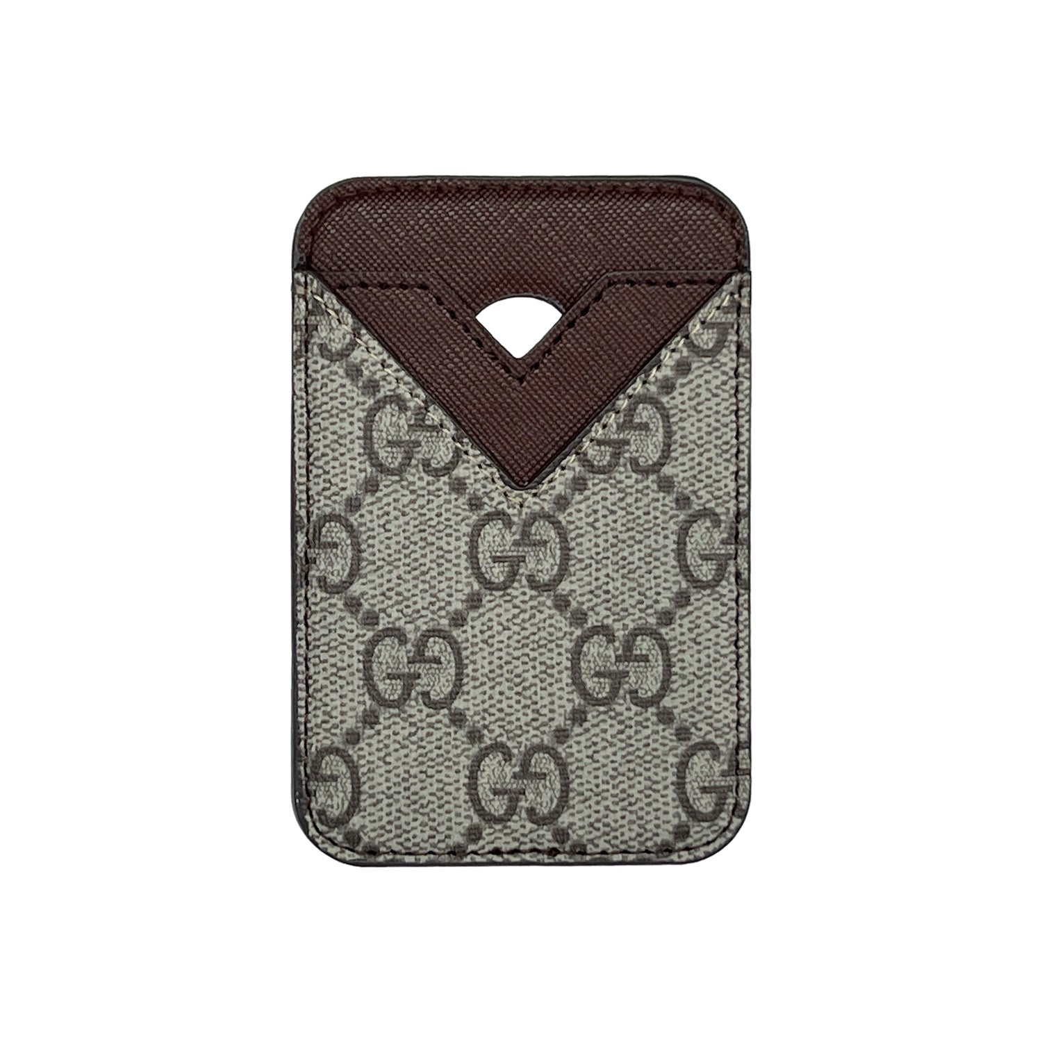 Tarjetero MagSafe GG Beige