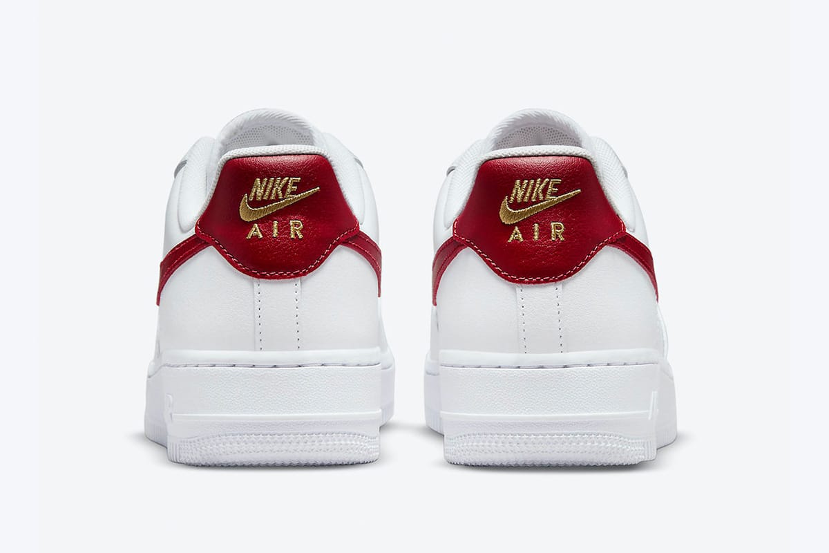 Wmns Nike Air Force 1 Essential Low ‘White Gym Red’
