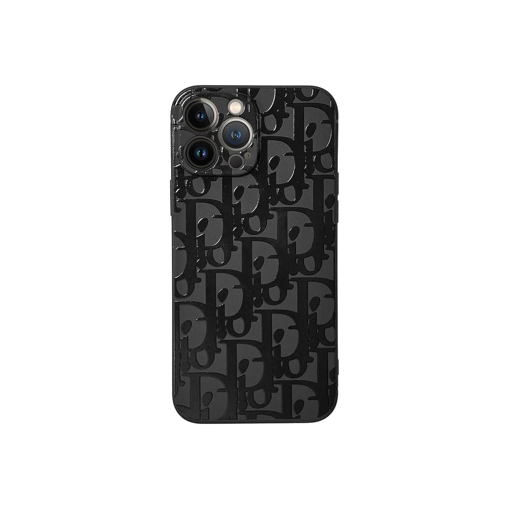 Funda Negro D para iPhone