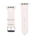 Correa GG Blanco Monogram para Apple Watch
