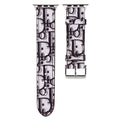 Correa CD Monogram Violeta para Apple Watch