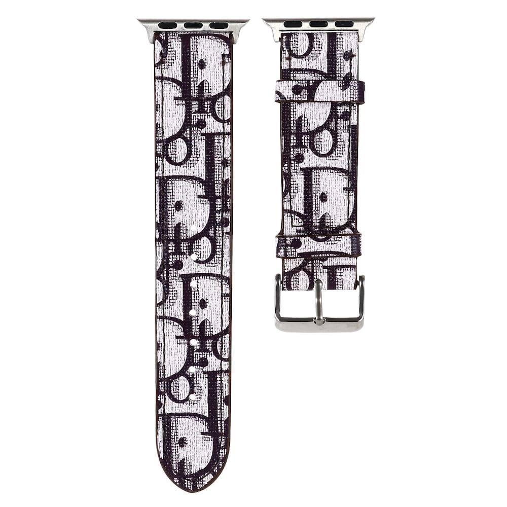 Correa CD Monogram Violeta para Apple Watch