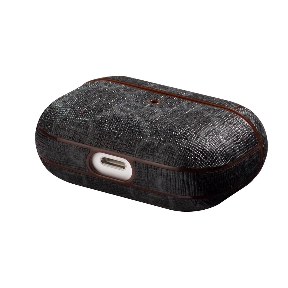 Funda GG Negro Monogram para AirPods