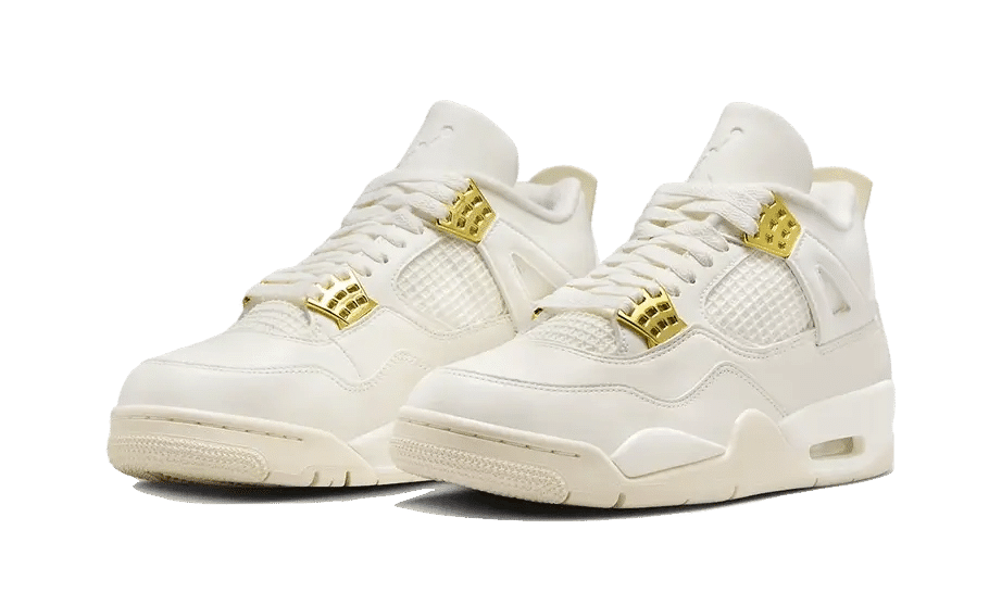 Air Jordan 4 Sail Metallic Gold