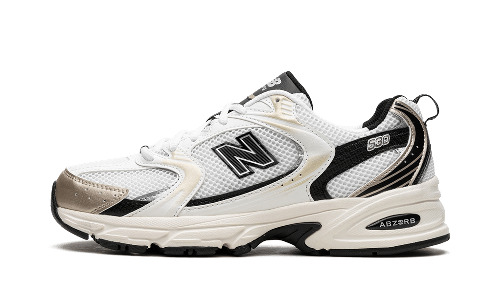 New Balance 530 White Gold Black