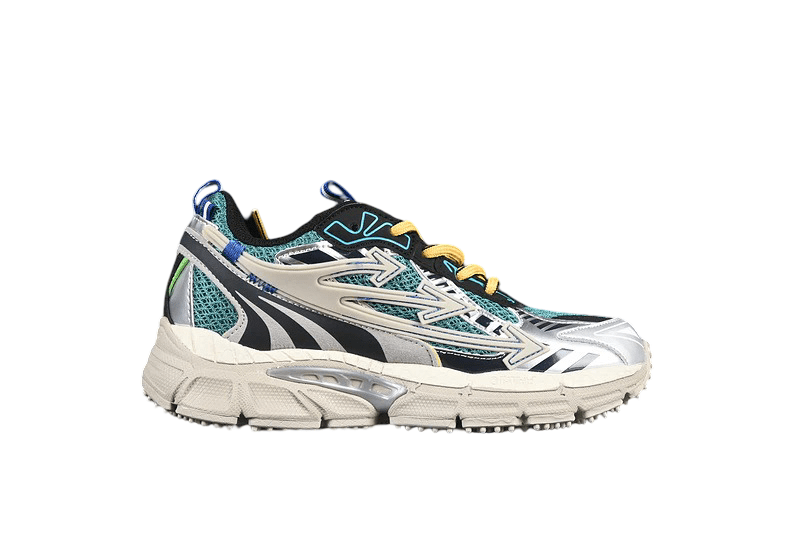 Off-White Be Right 'Grey Green Yellow'