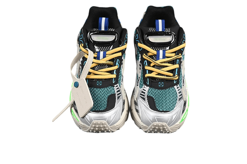 Off-White Be Right 'Grey Green Yellow'