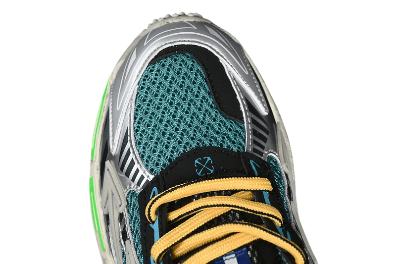 Off-White Be Right 'Grey Green Yellow'