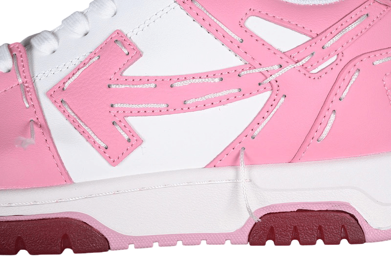 Off-White Out of Office Low 'Stitches Pink'