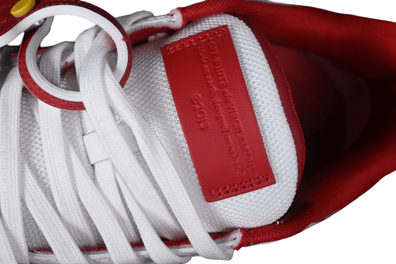 Off-White Out of Office Low 'White Red'
