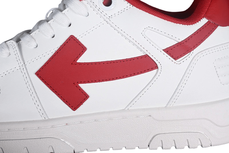 Off-White Out of Office Low 'White Red'