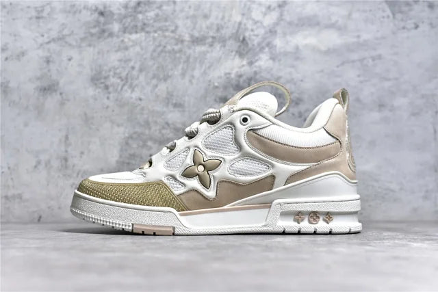 LV Skate Sneaker Beige White