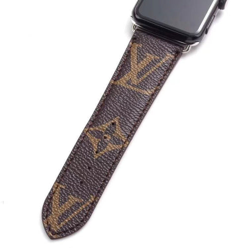 Correa LV Marrón Monogram para Apple Watch