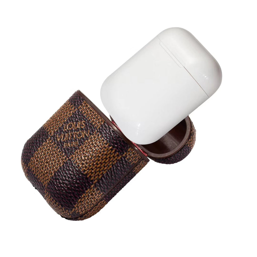 Funda LV Marrón Classic para AirPods