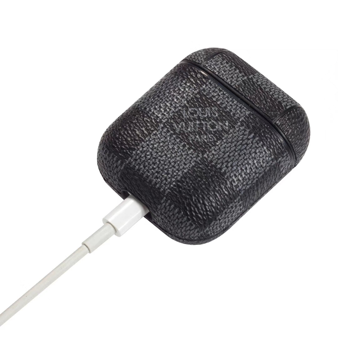 Funda LV Negro Classic para AirPods