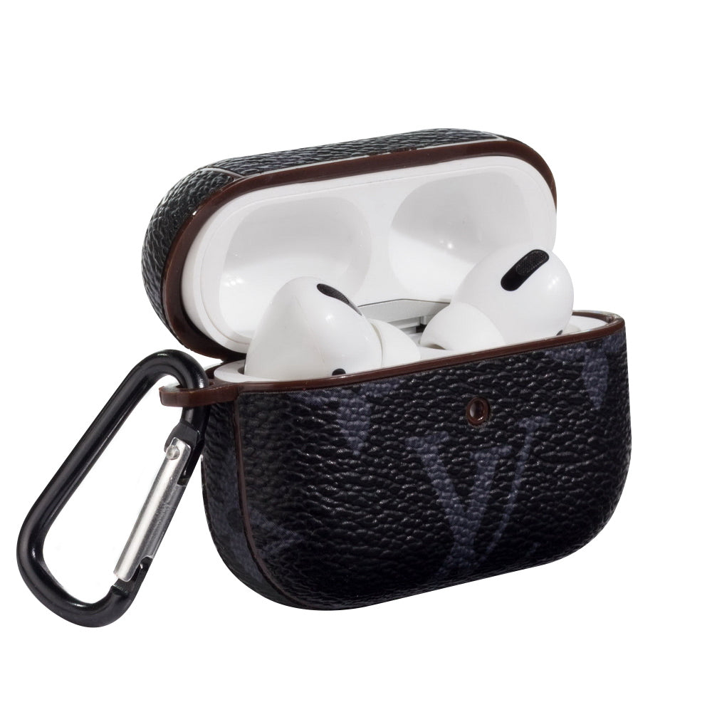Funda LV Negro Monogram para AirPods